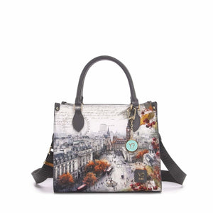 BORSA A MANO E TRACOLLA DONNA YNOT YES-725F7 LONDON BERRY