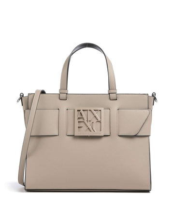 BORSA A MANO E TRACOLLA ARMANI EXCHANGE 942689 0A874 U6223 SAND