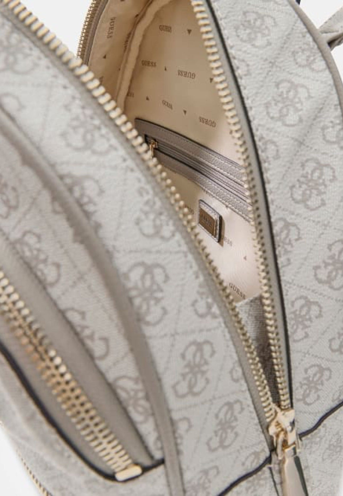 ZAINO DONNA GRANDE GUESS MANHATTAN II SG711833 DARK TAUPE LOGO