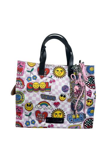 BORSA A MANO E TRACOLLA GRANDE PASHBAG SHARI 19502 ROSA