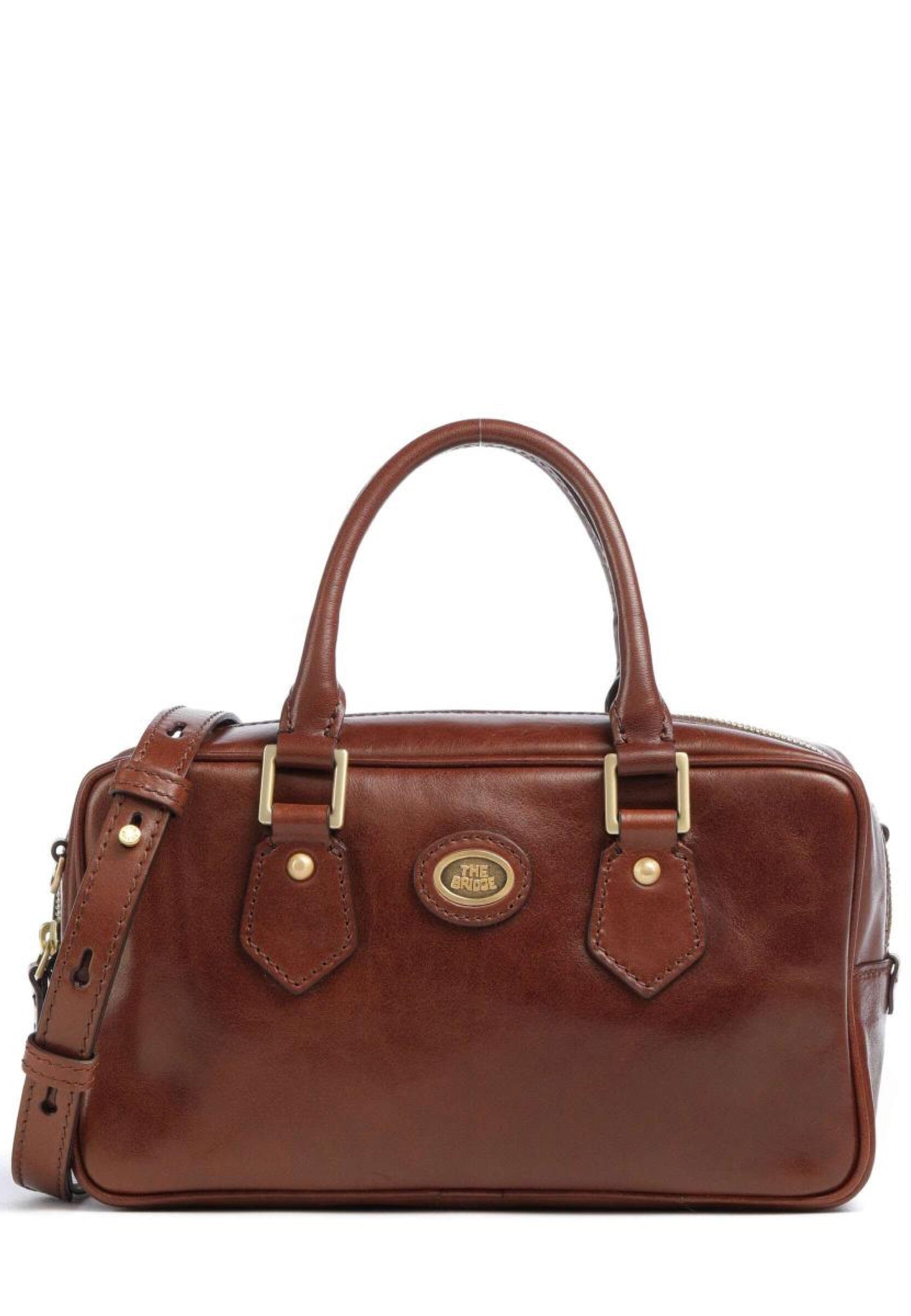 BORSA BOSTON BAG THE BRIDGE STODO 04541501 14 MARRONE