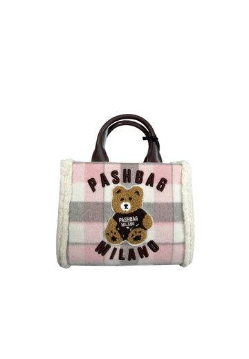 BORSA A MANO E TRACOLLA PICCOLA PASHBAG MINI MARGE 20161 SHEPHERD COURT ROSE