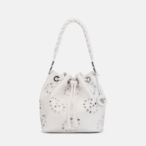 BORSA SECCHIELLO A SPALLA YNOT ANG-004S6 WHITE