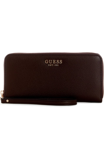PORTAFOGLIO DONNA ZIP AROUND GUESS MELODY BG9735146 BROWN