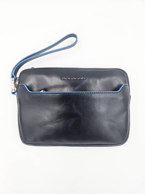 POCHETTE DA POLSO UOMO PIQUADRO  PICCOLO AC5946B2R BLU