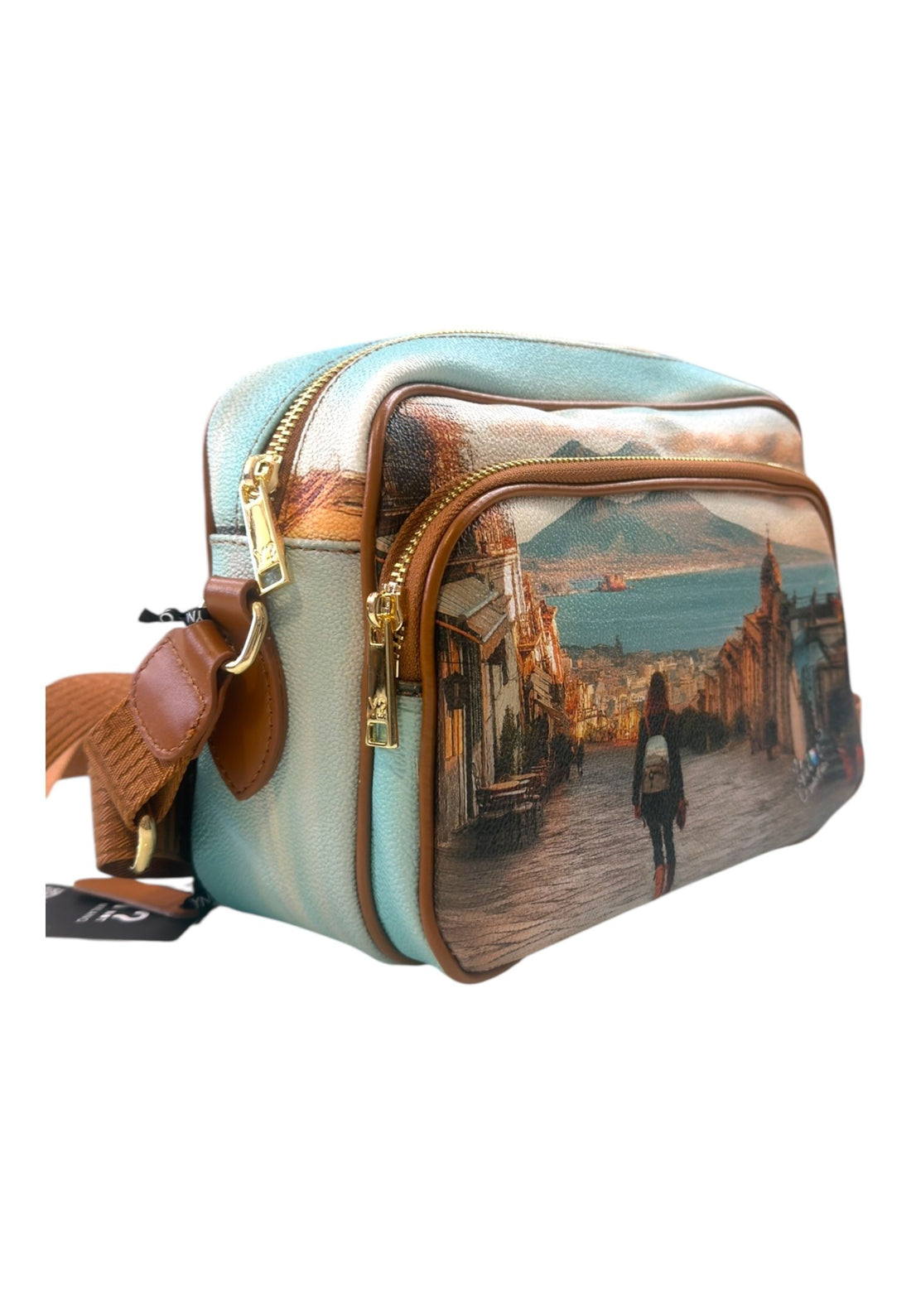 BORSA DONNA REPORTER GRANDE YNOT YES-716F6 NAPOLI LIMITED EDITION