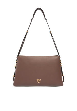 BORSA PINKO TRIPLET VITELLO 105161 A0QO L74Q MARRONE CASTANO