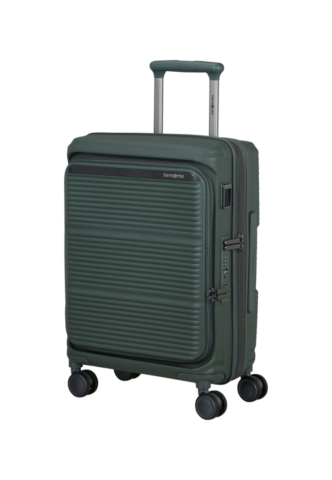 VALIGIA TROLLEY BAGAGLIO A MANO SAMSONITE C-LITE RIGIDO 156523 OLIVE 55 CM