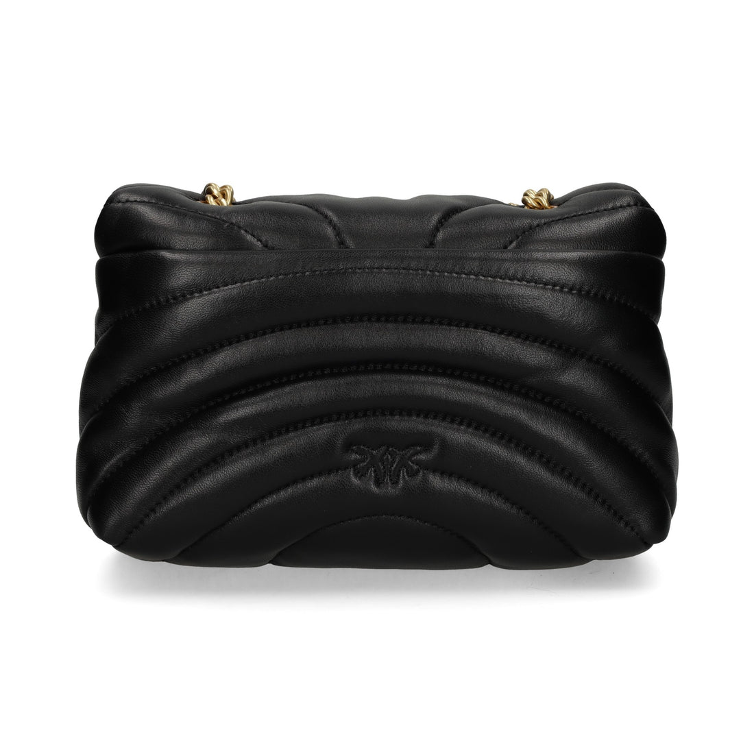 BORSA PINKO LOVE PUFF MINI BUTTERFLY 100039 A1EX Z99Q NERO-ORO