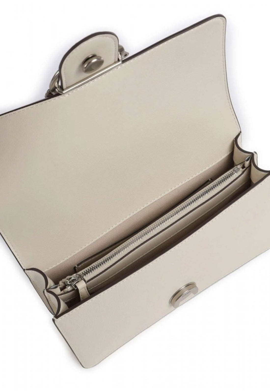 BORSA PINKO LOVE ONE MINI 105856 A0F1 Z14O BIANCO-SILVER