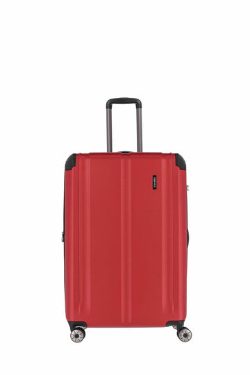 VALIGIA TROLLEY GRANDE ESPANDIBILE TRAVELITE CITY 073049 RED