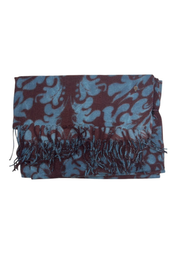 SCIARPA DONNA YNOT IKEBANA IKE-107F6 TEAL