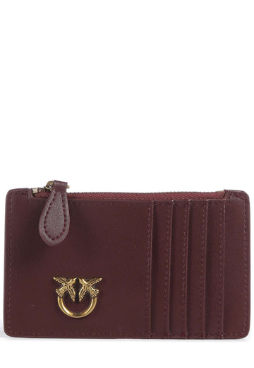 PORTAFOGLIO PINKO AIRONE CARDHOLDER  C/C POCKET 100251 A0F1 RIBES INTENSO
