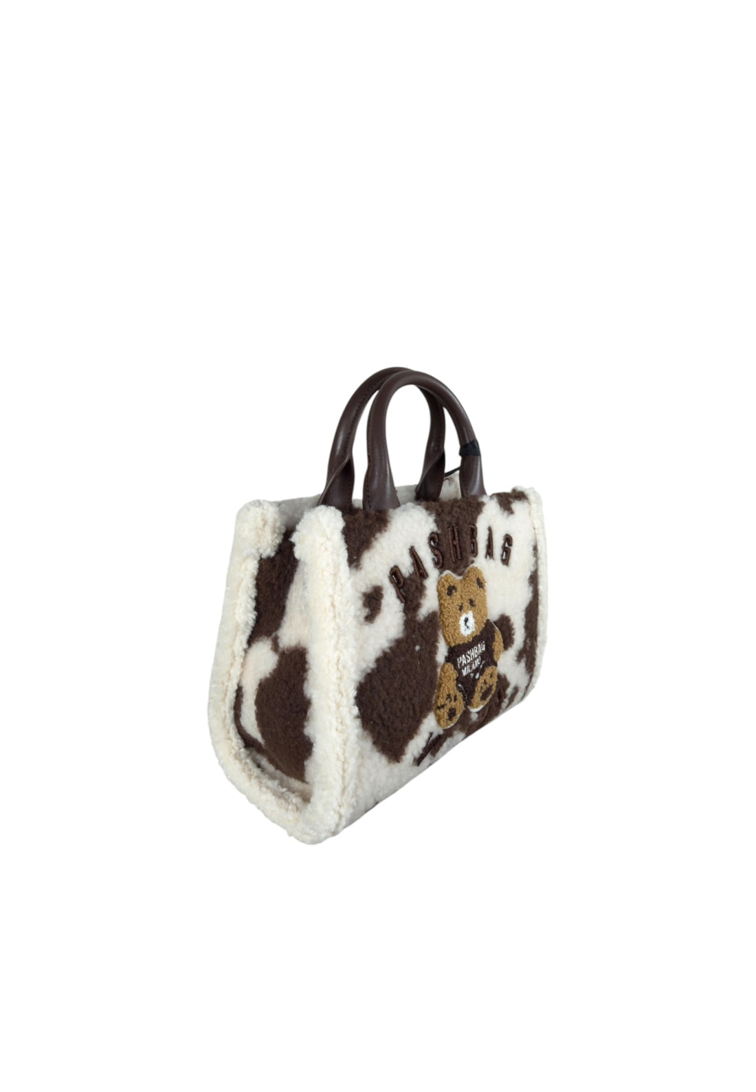 BORSA A MANO E TRACOLLA PICCOLA PASHBAG MINI MARGE 20173 SHEPHERD TEDDY COW