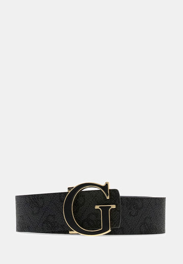 CINTURA DONNA GUESS REVERSIBILE BW9498P6430 COAL LOGO