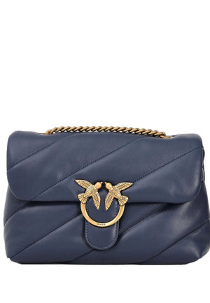 BORSA PINKO LOVE BIG PUFF 100038 A0F2 G08Q BLU INDACO