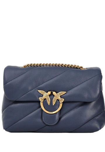 BORSA PINKO LOVE BIG PUFF 100038 A0F2 G08Q BLU INDACO