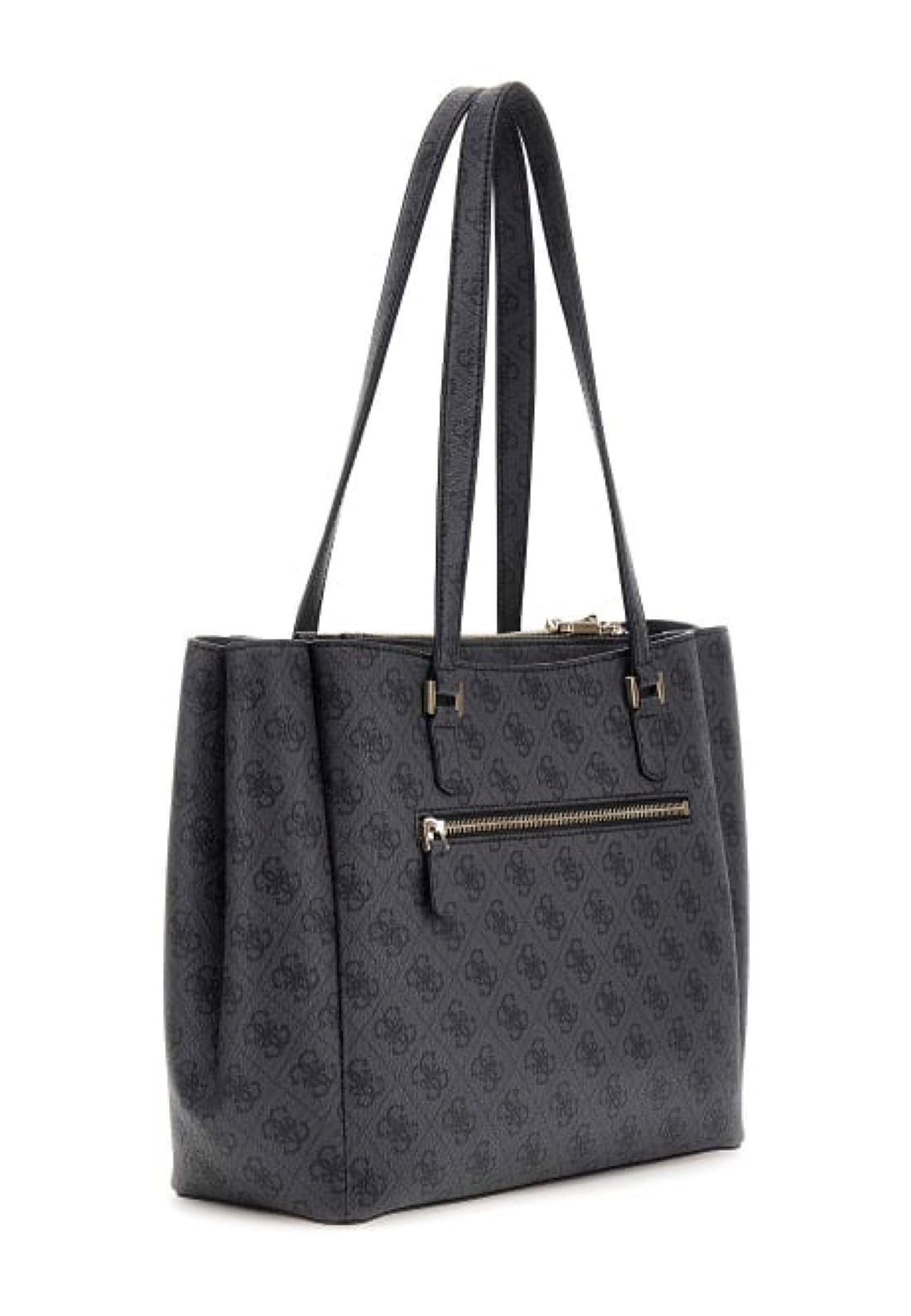 BORSA A SPALLA GUESS KATYA SG965223 COAL LOGO