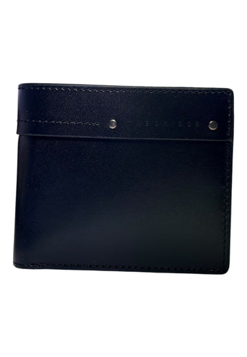 PORTAFOGLIO UOMO THE BRIDGE PICCOLO CON MONETE 01313601 7R NERO