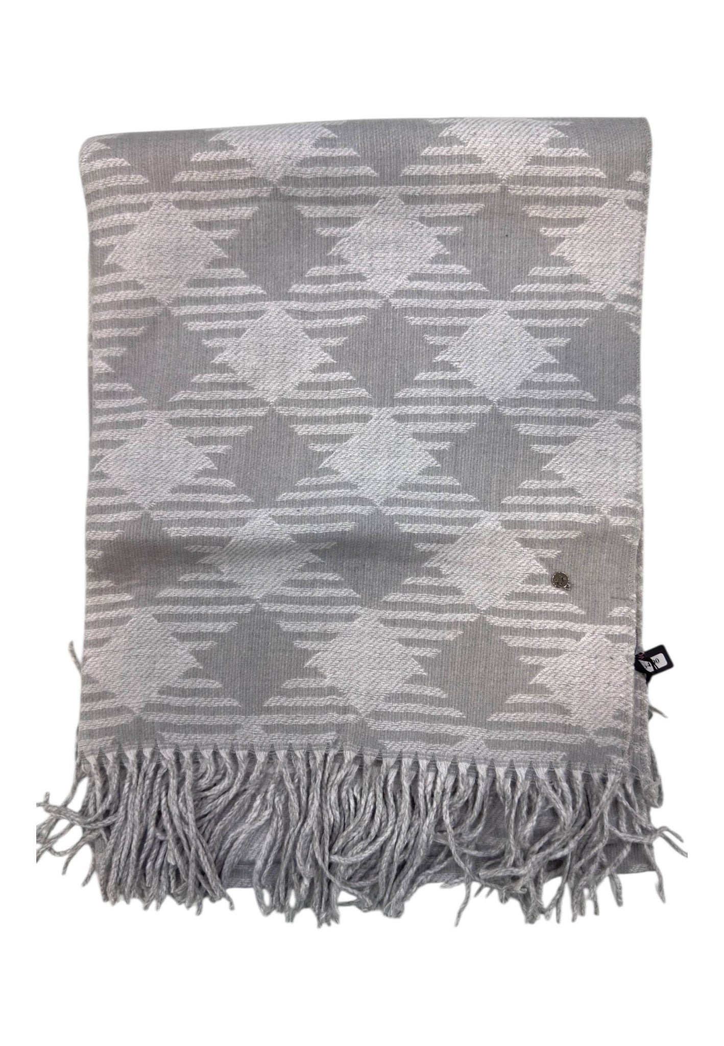 SCIARPA DONNA YNOT CHECK CHE-115F6 GREY