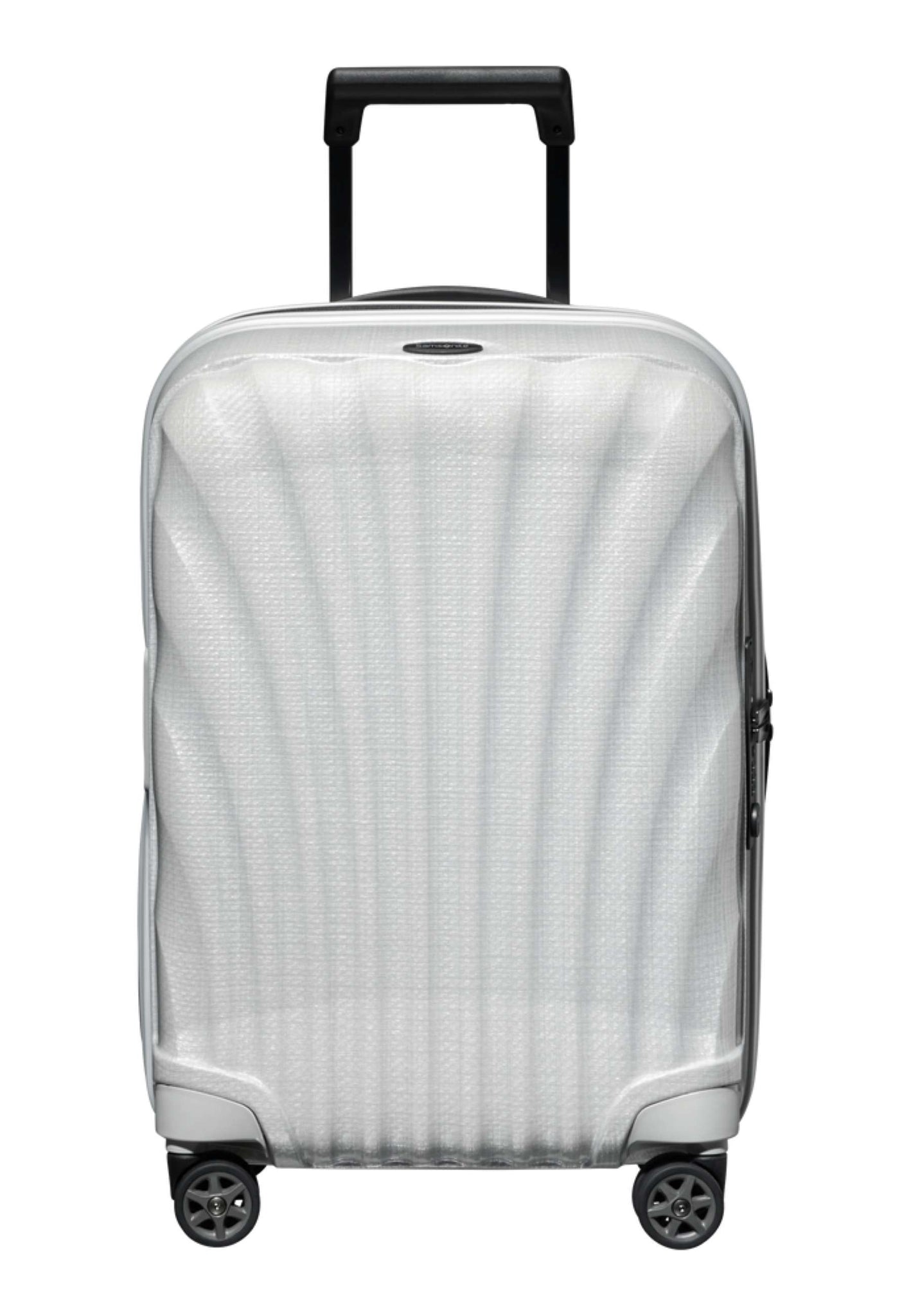 VALIGIA TROLLEY BAGAGLIO A MANO SAMSONITE C-LITE RIGIDO 134679 OFF WHITE 55 CM espandibile