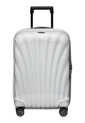 VALIGIA TROLLEY BAGAGLIO A MANO SAMSONITE C-LITE RIGIDO 134679 OFF WHITE 55 CM espandibile