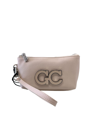 GIO CELLINI GG075 MILK WHITE WOMEN'S CLUTCH NECESSAIRE 