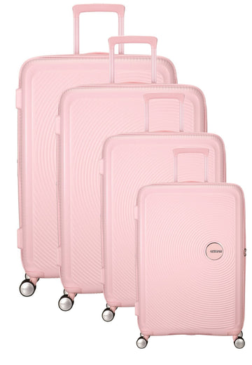 SET DI VALIGIE 4 PEZZI AMERICAN TOURISTER SOUNDBOX PASTEL PINK PLUS