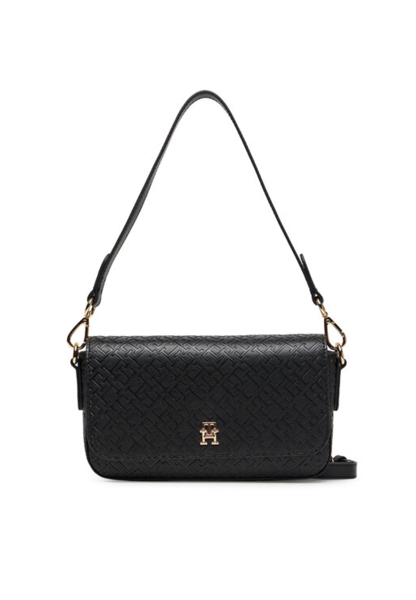 BORSA TRACOLLINA TOMMY HILFIGER AW0AW18002 BDS NERO