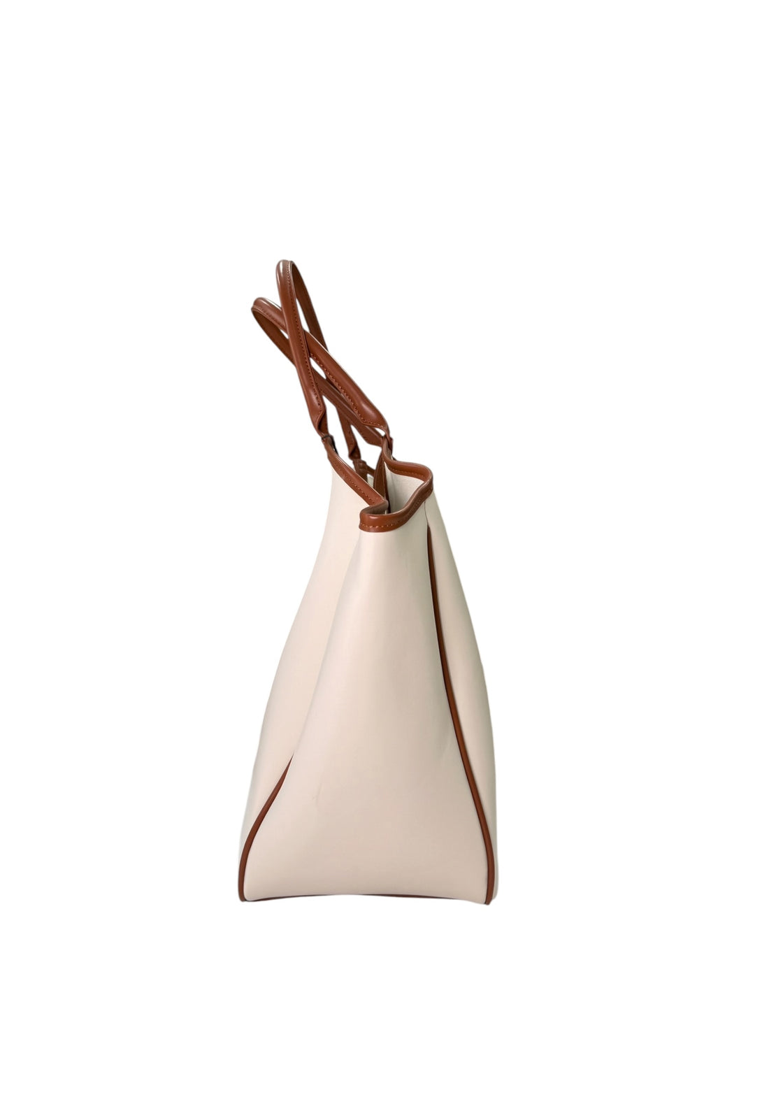 BORSA GRANDE A SPALLA DONNA VERDE 16-0008492 IVORY