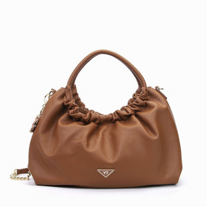 BORSA A MANO E TRACOLLA DONNA YNOT AST-004F7 TAN