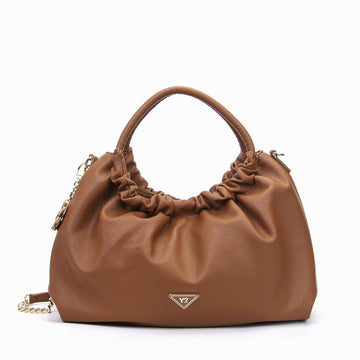 BORSA A MANO E TRACOLLA DONNA YNOT AST-004F7 TAN