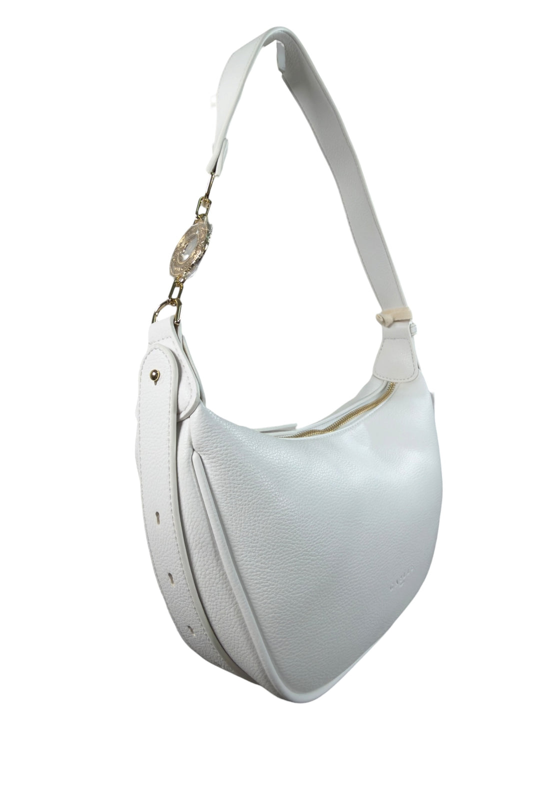 BORSA HOBO A SPALLA -TRACOLLA GAELLE GAACW03116 BIANCO