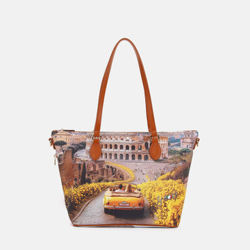 BORSA YNOT SHOPPING MEDIUM YES-396S6 SUNSHINE ROME