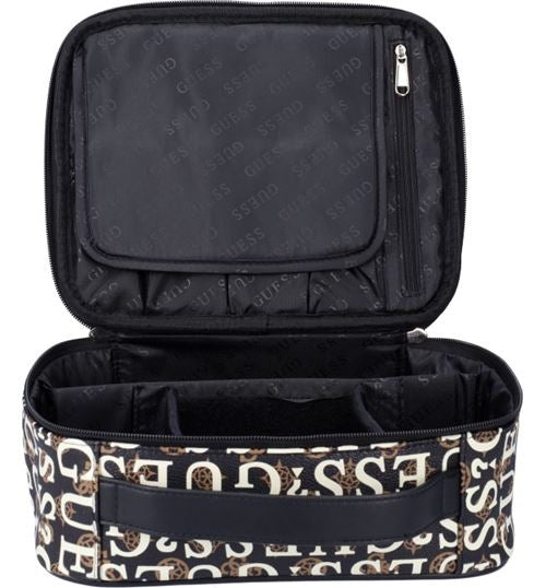 BEAUTY CASE NECESSAIRE DA VIAGGIO GUESS E9270045 BROWN MULTI