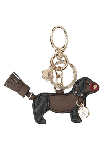 PORTACHIAVI CHARM DONNA LIU-JO AF6087_E1065 X0781 DARK MOCHA