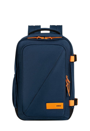 ZAINO-CABINA AMERICAN TOURISTER TAKE2CABIN S 149174 DARK NAVY-RADIANT ORANGE