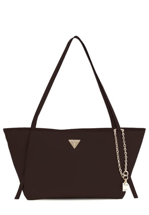 BORSA A SPALLA DONNA GUESS DEVON BG974523 BROWN