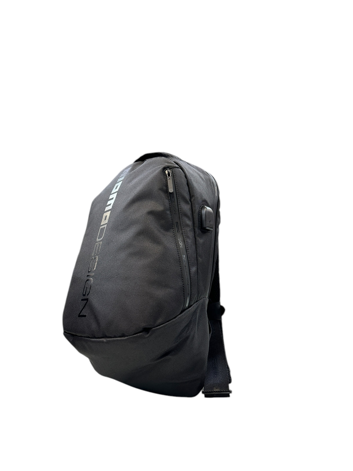 Ovo Rucksack MOMODESIGN OVO TREND BLACK-BLACK BACKPACK – BiosaBorse