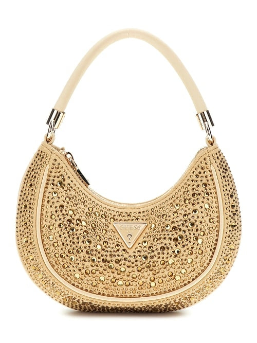 BORSA GUESS ZALINA MINI STRASS RG935001  GOLD