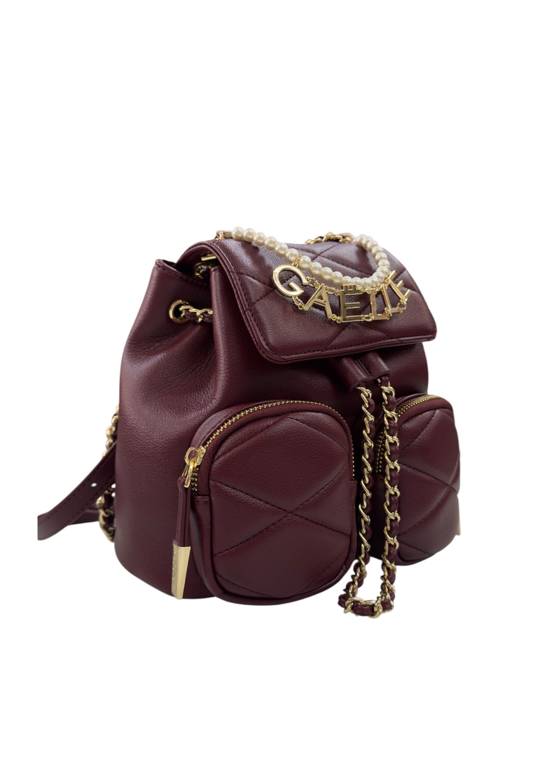 ZAINO MINI MATELASSè DONNA GAELLE GAACW02444 MOSTO