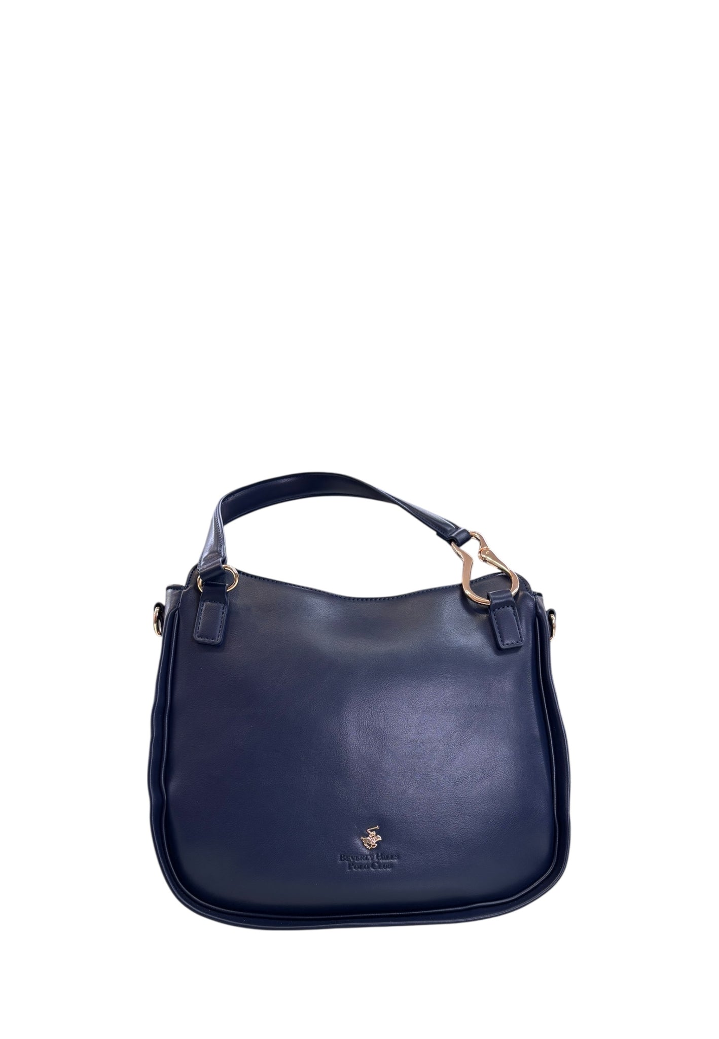 BORSA A SPALLA E TRACOLLA DONNA BEVERLY HILLS POLO CLUB BH-4280 BLU