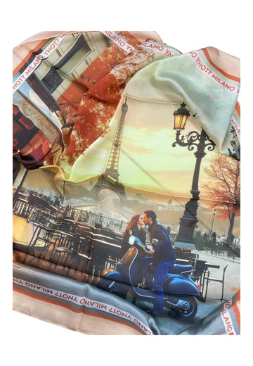 FOULARD DONNA YNOT QUADRATO FLD-090F6 PARIS