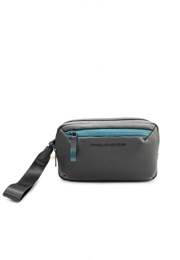 POCHETTE DA POLSO UOMO GOMMATO IDROREPELLENTE PIQUADRO AC7428C2OW NERO