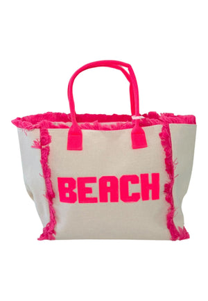 BORSA DA MARE GRANDE MARIA CELINE MC5303-1 SAND-FUCSIA