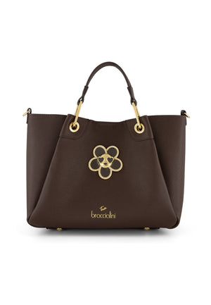 BORSA A MANO E TRACOLLA MEDIA BRACCIALINI AMY BIJOUX B19211 CIOCCOLATO