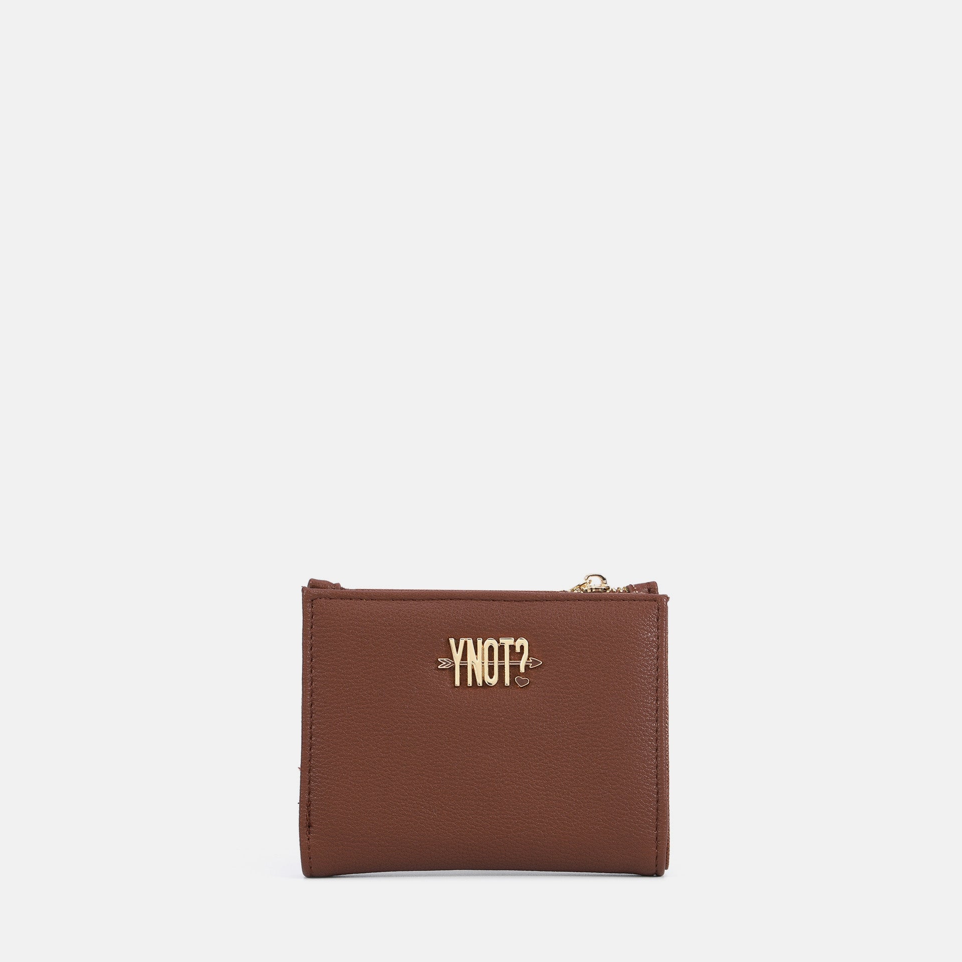 PORTAFOGLIO DONNA PICCOLO SOTTILE YNOT FAN-654F6 NUT