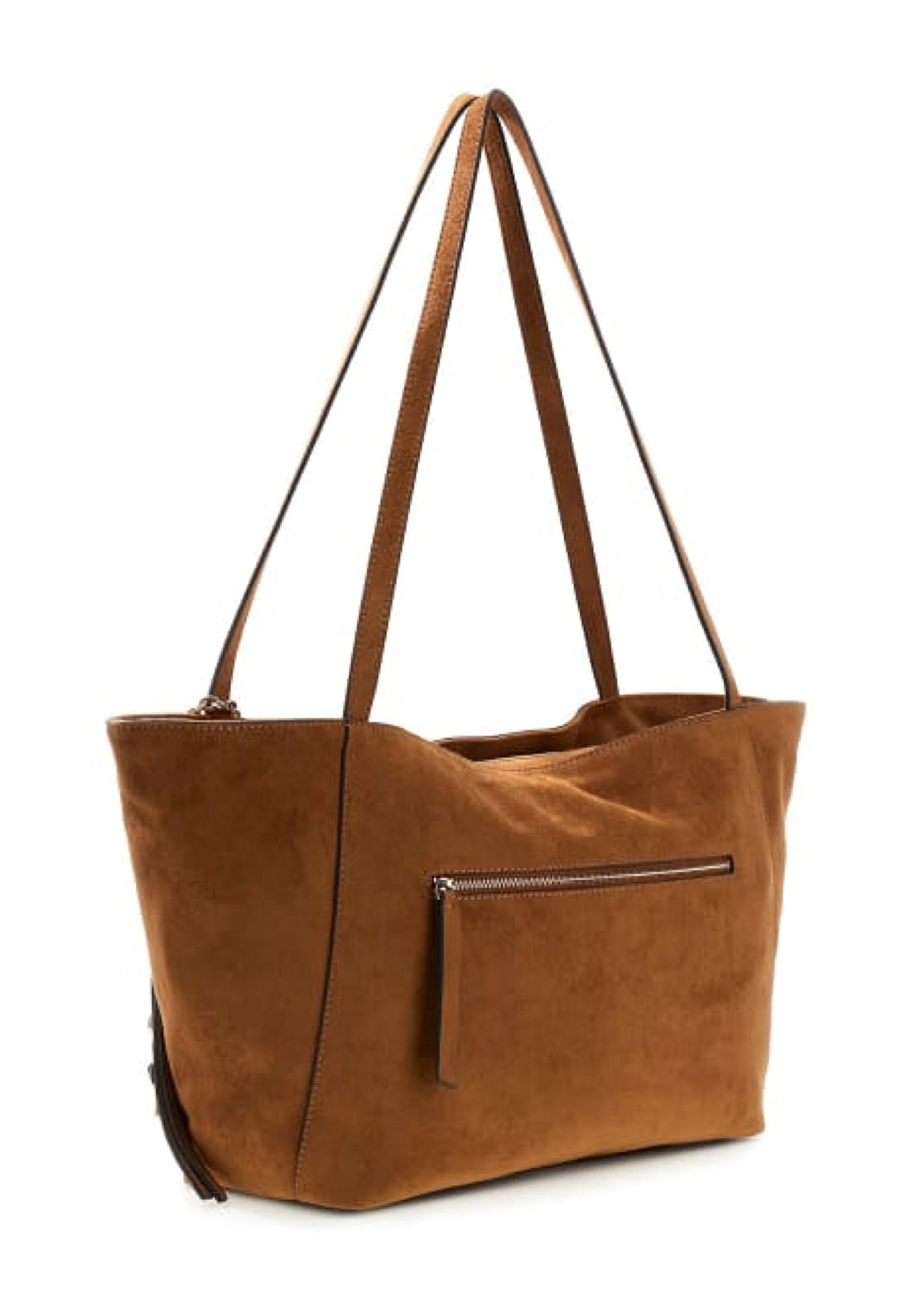BORSA A SPALLA DONNA GUESS DEVON SG974523 COGNAC