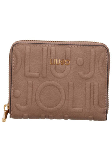 PORTAFOGLIO DONNA PICCOLO ZIP AROUND LIU-JO CALIWEN AF6156_E1139 71409 MOCHA