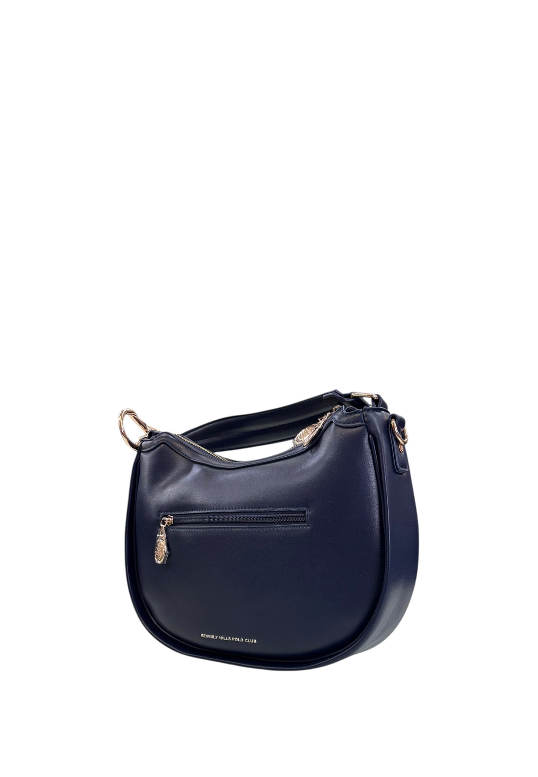 BORSA A SPALLA E TRACOLLA DONNA BEVERLY HILLS POLO CLUB BH-4281 BLU